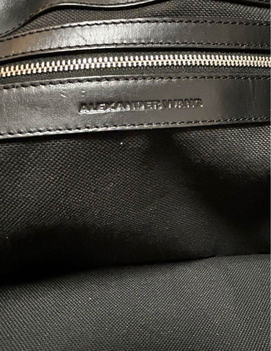 Alexander Wang Black & Canvas Tote Bag