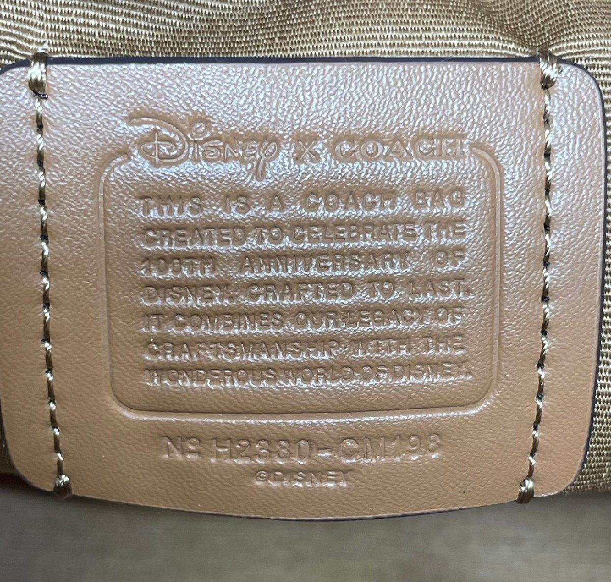 Coach x Disney Mickey Mouse Tote Bag – 2021 Limited Edition