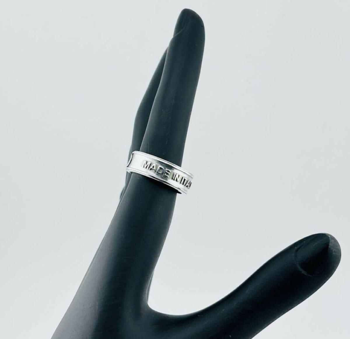 Gucci Made in Italy Sterling Silver Ring – Size 18