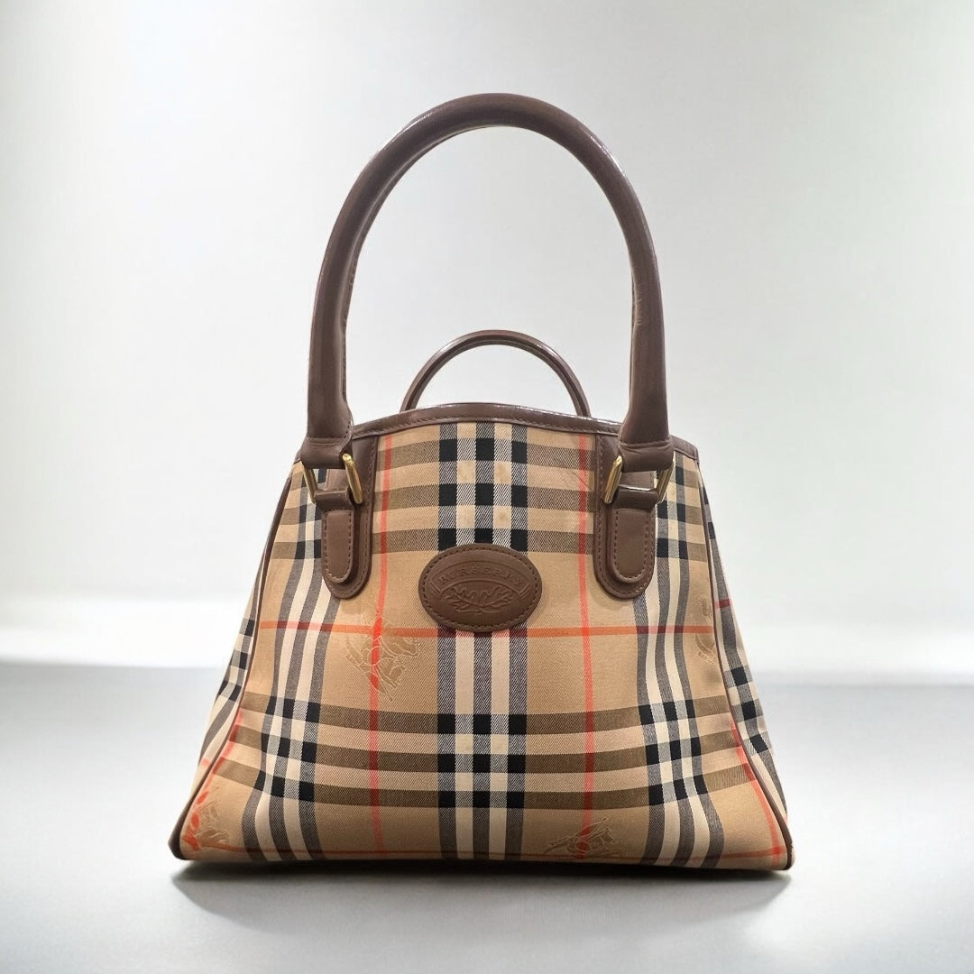 Vintage Burberry Nova Check tote bag