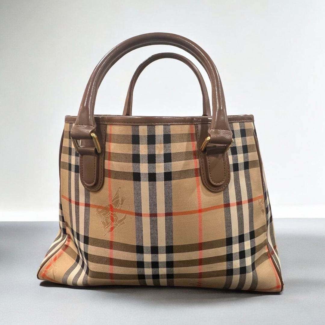 Vintage Burberry Nova Check tote bag