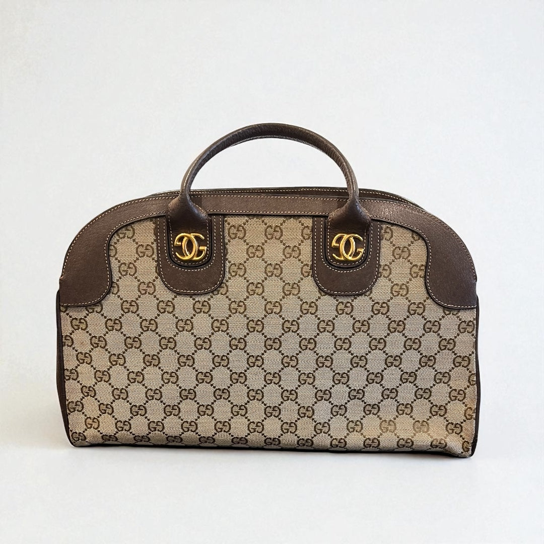 Vintage Gucci x Chanel Interlocking Logo Doctor Bag