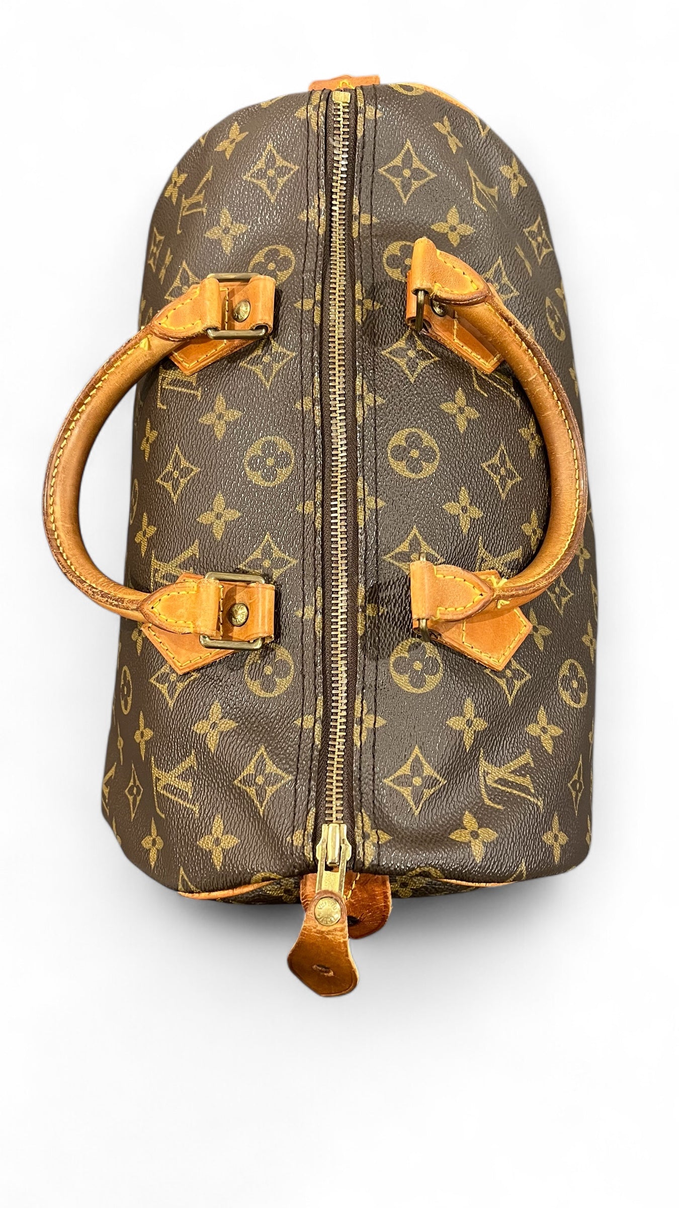Louis Vuitton Speedy 30 Monogram Canvas Vintage Boston Bag – Made in France