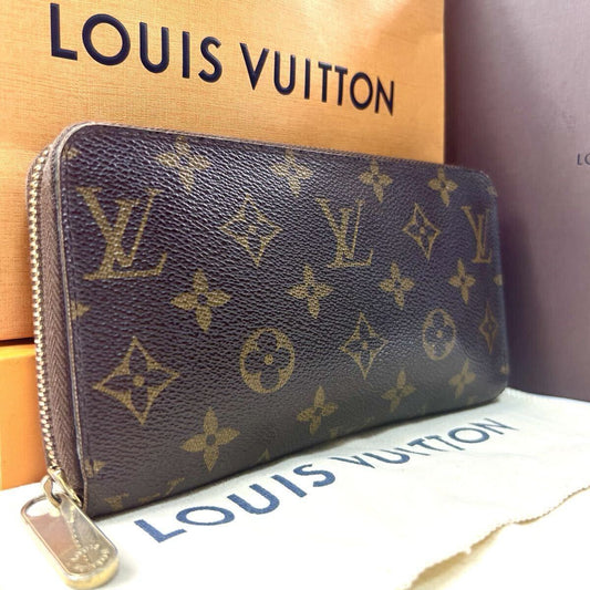 Louis Vuitton Zippy Wallet Monogram Canvas | Authentic 2007