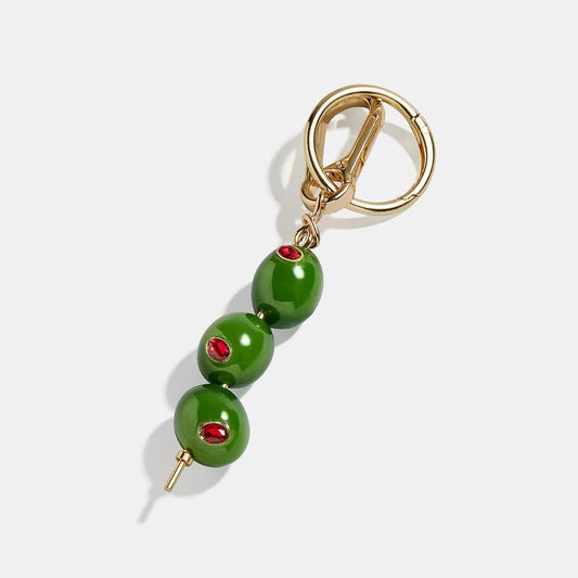 Martini Olive Bag Charm