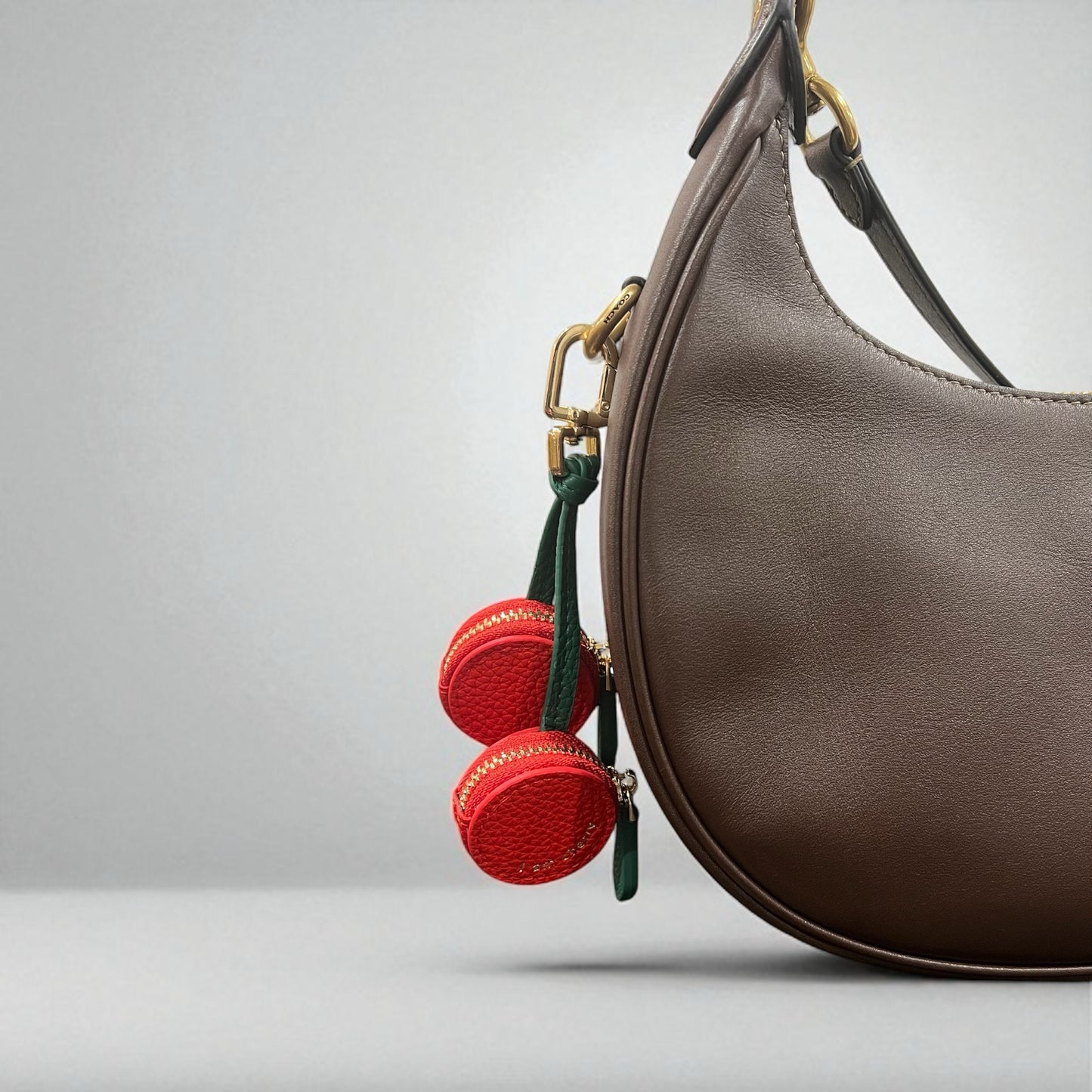 Cherry Coin Purse Bag Charm