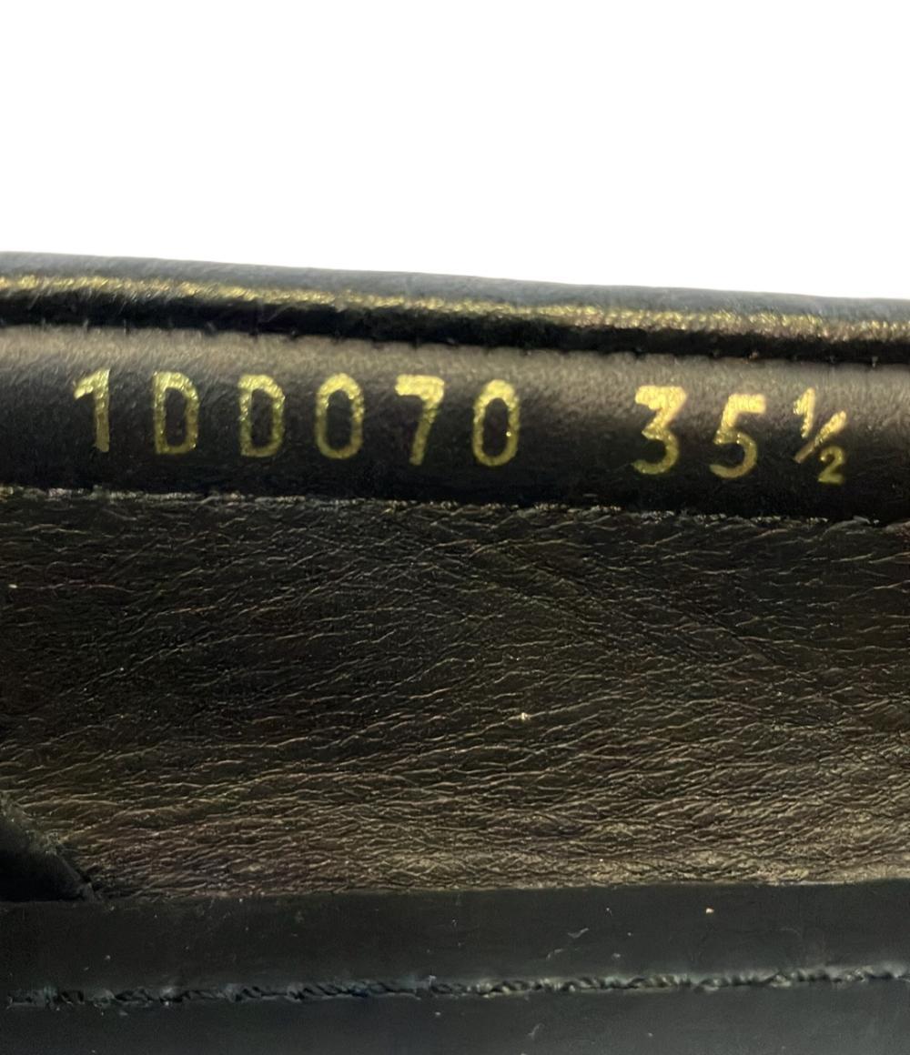 Prada Black Pebbled-Leather Loafers – Made in Italy | Size 35.5