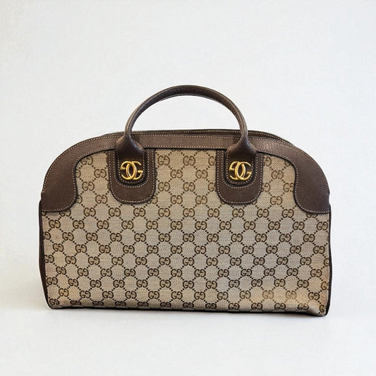 Vintage Gucci x Chanel Interlocking Logo Doctor Bag