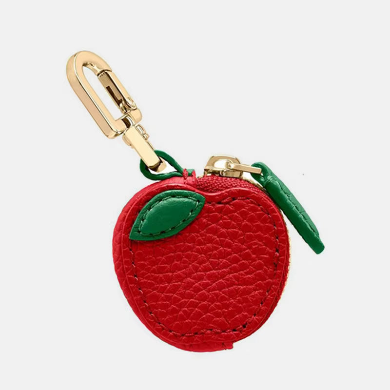 Apple Coin Purse Bag Charm