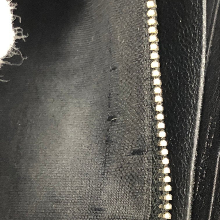 Saint Laurent Paris Monogram Zip Wallet – Black with Gold Hardware