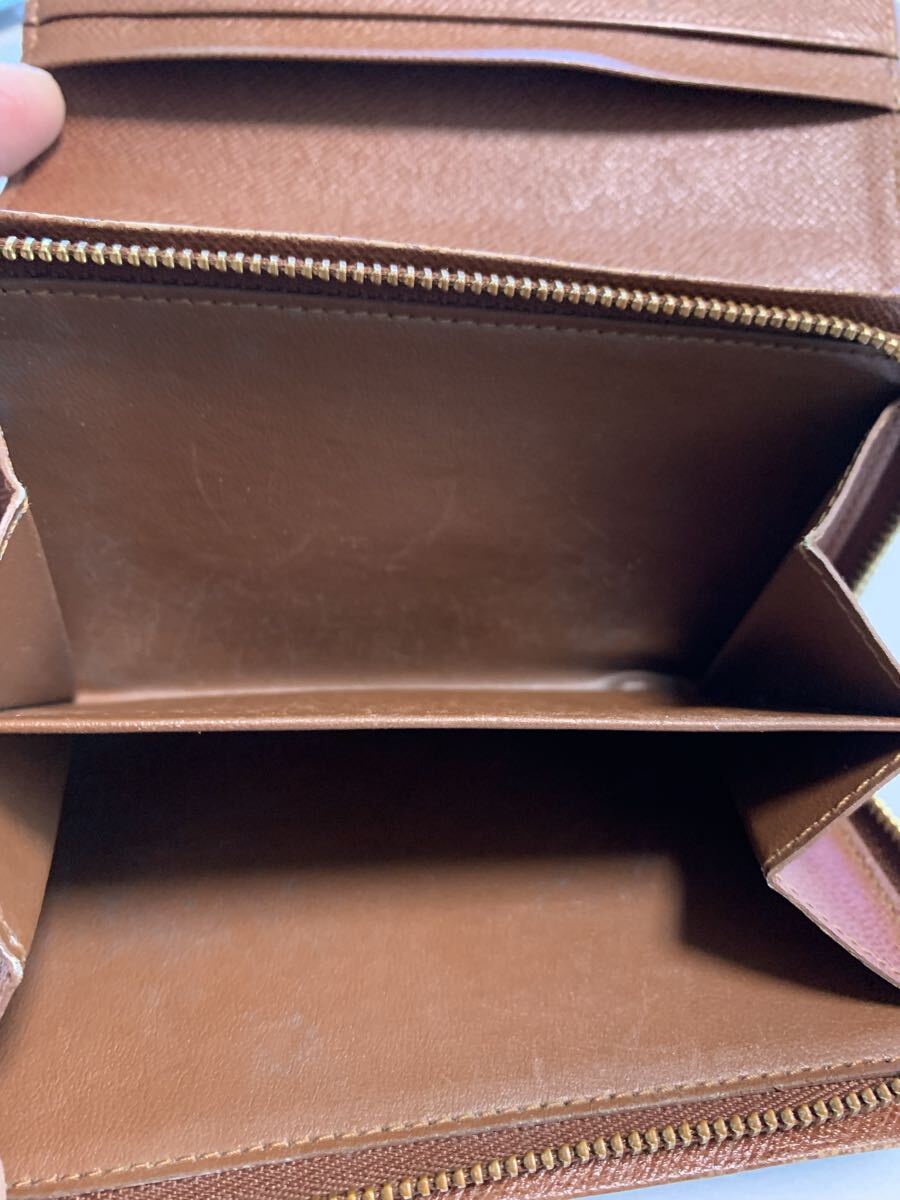 Louis Vuitton Monogram Porte Monnaie Bi-Fold Wallet M61730 (Made in France)